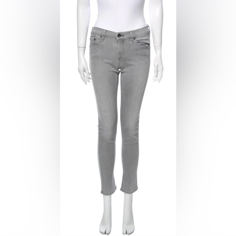 Rag & Bone Grey Skinny Jeans